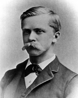 Photo of Supt. Larson's Gallaudet College Graduation Portrait - 1882