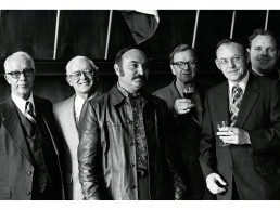 Photo of Dr. Delgado & several unknown gentlemen