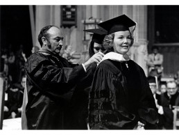 Photo of Dr. Delgado & Actress Nannette Fabray