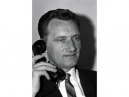 Photo of Little on the phone