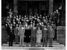Photo of Dr. Hester possibly at CEASD or CAID Conference