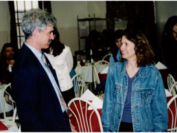 Photo of Dr. Stern & Hedy Udkovich Stern at Athletic Banquet