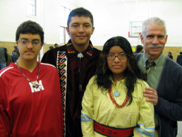 Photo of Dr. Stern & Members of NMSD's Strong Silent Council - Nov 2011