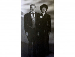 Photo of Dr. Brasel & Mrs. Tommie Brasel on Founder's Day - 1984
