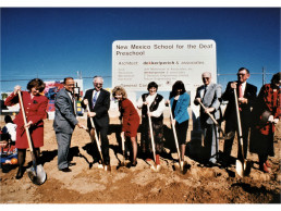 Photo of NMSD's ABQ Preschool's Groundbreaking Ceremony - 1995